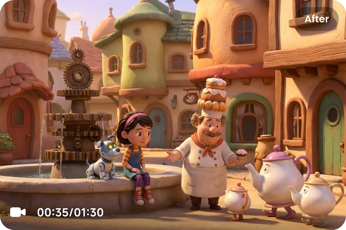 Anime & Animation Mode — AI Video Enhancer for Animated Content (after)